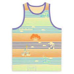NWOT Walt Disney World Striped Tank Top 3XL